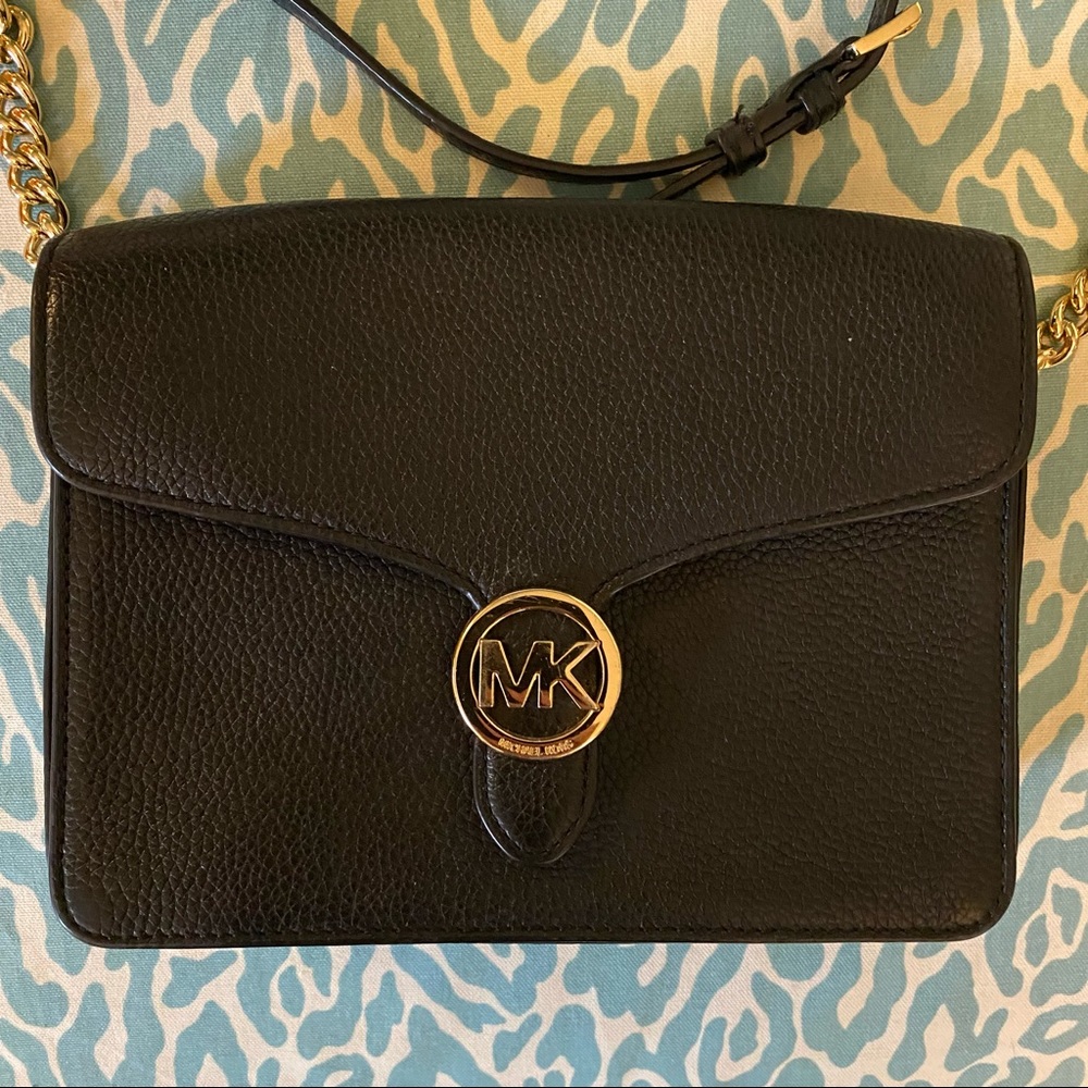 MICHAEL KORS Vanna Leather Crossbody / Shoulder Bag